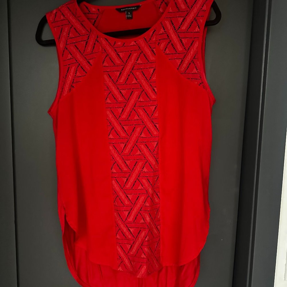 Banana Republic sleeveless tunic